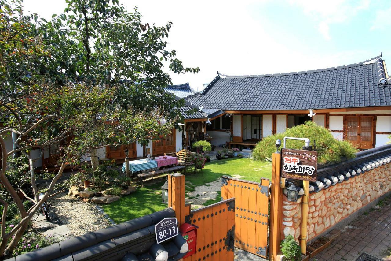 Hanok Madang Villa Jeonju Bagian luar foto